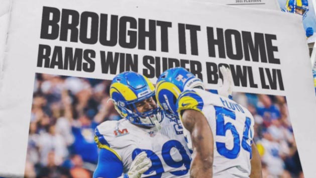 Los-Angeles-Rams Los Angeles Rams consiguieron el triunfo con sus dos mejores jugadores en cada lado del balón: Cooper Kupp y Aaron Donald.