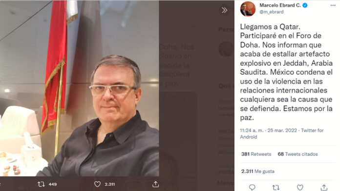 Ebrard Ebrard condenó el