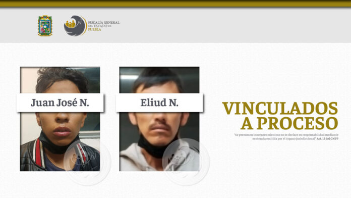 FGE Agentes investigadores de la FGE capturaron a Eliud N. y Juan José N. cuando pretendían darse a la fuga.