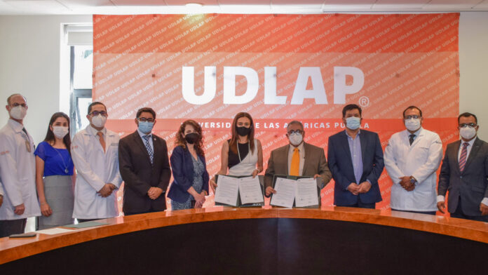 UDLAP El convenio permitirá a los estudiantes de la UDLAP realizar en el HUP campos clínicos e internado rotatorio de pregrado.